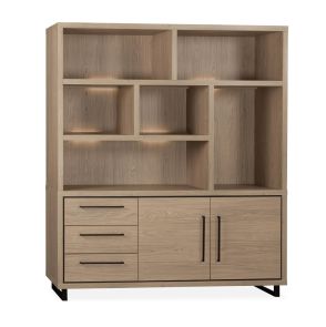 Wandkast Lazio 200x179 cm met LED verlichting