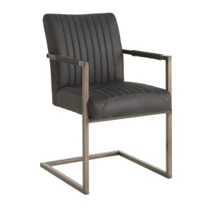 Towerliving - Eetkamerstoel Ferro Met Arm 