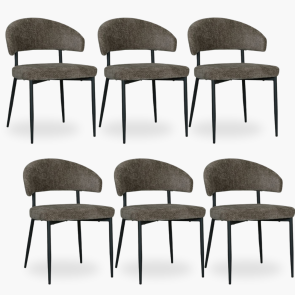 6x Eetkamerstoel Noa