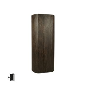 Hoge Kast Miya Linksdraaiend 1 Deur 62x35x140 cm