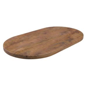 Tafelblad Halve Cirkel Straight Edge 240x100 cm