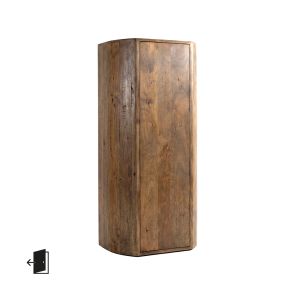 Hoge Kast Saya Linksdraaiend 1 Deur 70x35x160 cm