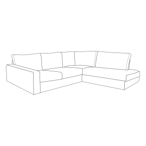 UNO met ottoman rechts