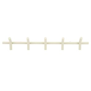 Kapstok Matto 5 - beige 88x14x11 cm