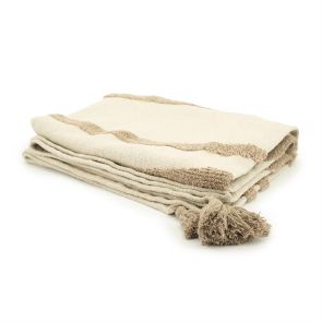 Plaid Majani - taupe 170x130 cm