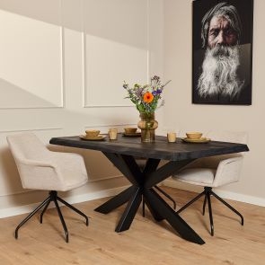 Boomstamtafel Boston 160 cm