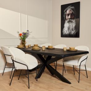 Boomstamtafel Boston 240 cm