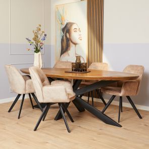 Eetkamertafel Brandy 240 cm
