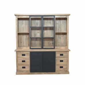 Vitrinekast Noa 200 cm