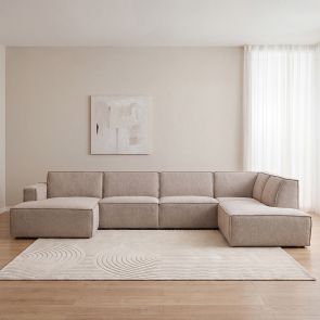 U-Bank Kay Rechts 363x218x80 cm