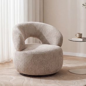 Draaifauteuil Nusenna 82x81x73 cm