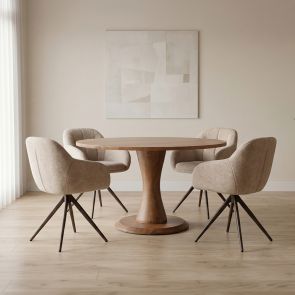 Eettafel Craft Rond 130x130x76 cm
