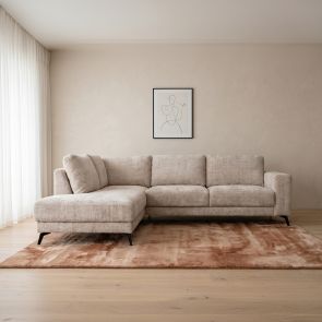 Hoekbank Luxor Links 262x196x85 cm
