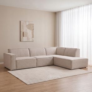 Hoekbank Kay Rechts 283x218x80 cm