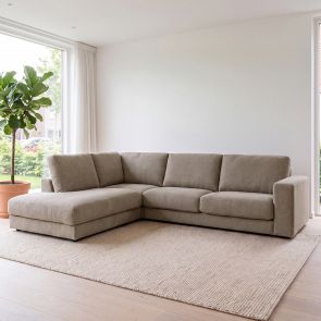 Hoekbank Vamos Links 294x257x82 cm
