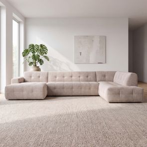 U-Bank Danio Rechts 382x220x77 cm