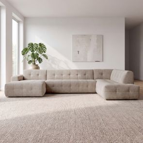 U-Bank Danio Rechts 382x220x77 cm
