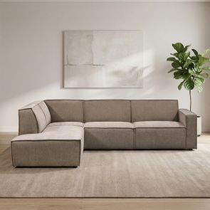Hoekbank Palermo Links 283x218x80 cm