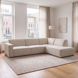 Hoekbank Palermo Rechts 283x218x80 cm