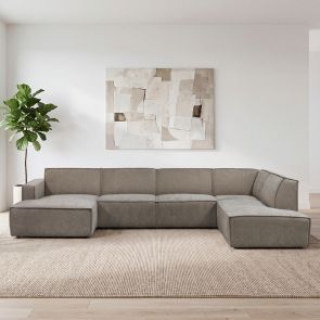U-Bank Palermo Rechts 363x218x80 cm