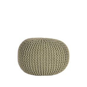 Poef Gebreid 50x50x35 cm | M