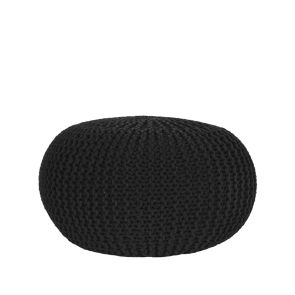 Poef Gebreid 70x70x35 cm | L