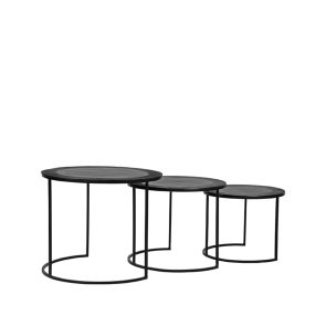 Salontafel Set Tres 55x55x45 cm