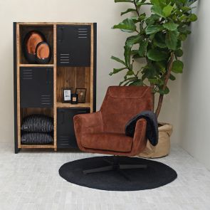 Draaifauteuil Toby 75x80x85 cm