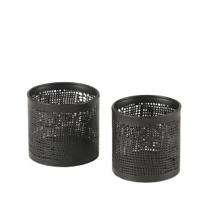 Set Kaarsenhouders 9x9x8 cm| M