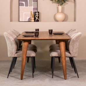 Eettafel Fly 220x100x76 cm