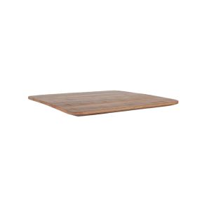 Restauranttafelblad Vierkant Sloppy Edge 70x70 cm