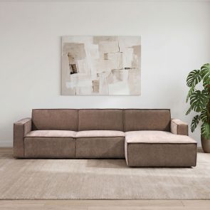 Loungebank Palermo Rechts 289x160x80 cm