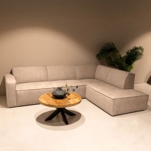 Hoekbank Palermo Rechts 283x218x80 cm