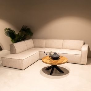 Hoekbank Palermo Links 283x218x80 cm