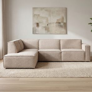 Hoekbank Palermo Links 283x218x80 cm