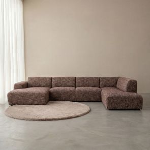U-Bank Verona Rechts 380x222x78 cm