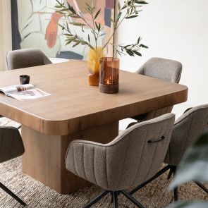 Eettafel Harmonie 140x140x77 cm