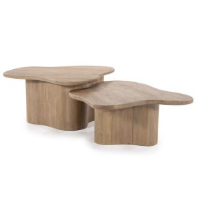 Salontafelset Fall 75x75x38 cm / 75x65x32 cm
