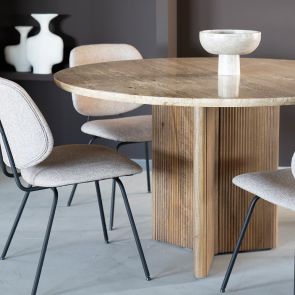 Eettafel Sara 130x130x76 cm