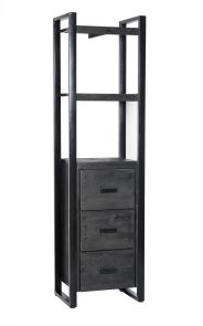 Boekenkast Norris 40x55x200 cm