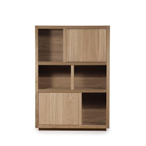 Hoge Kast Helsinki 120x42x170 cm
