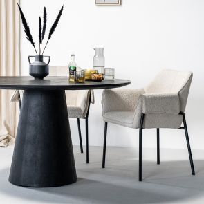 Eettafel Aron 130x130x76  cm