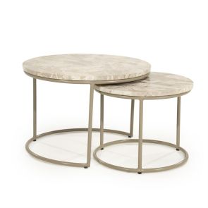 Salontafelset Alvar 60x60x41 cm / 45x45x35 cm