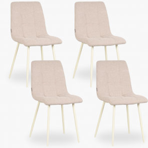 4x Eetkamerstoel Scandi