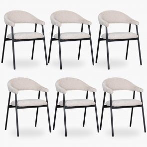 6x Eetkamerstoel Sterre