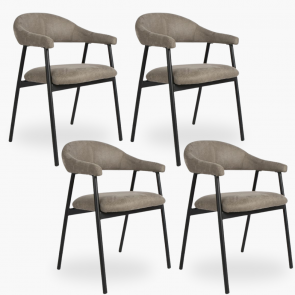 4x Eetkamerstoel Sterre