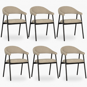 6x Eetkamerstoel Sterre