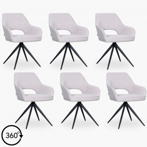 6x Eetkamerstoel Veya