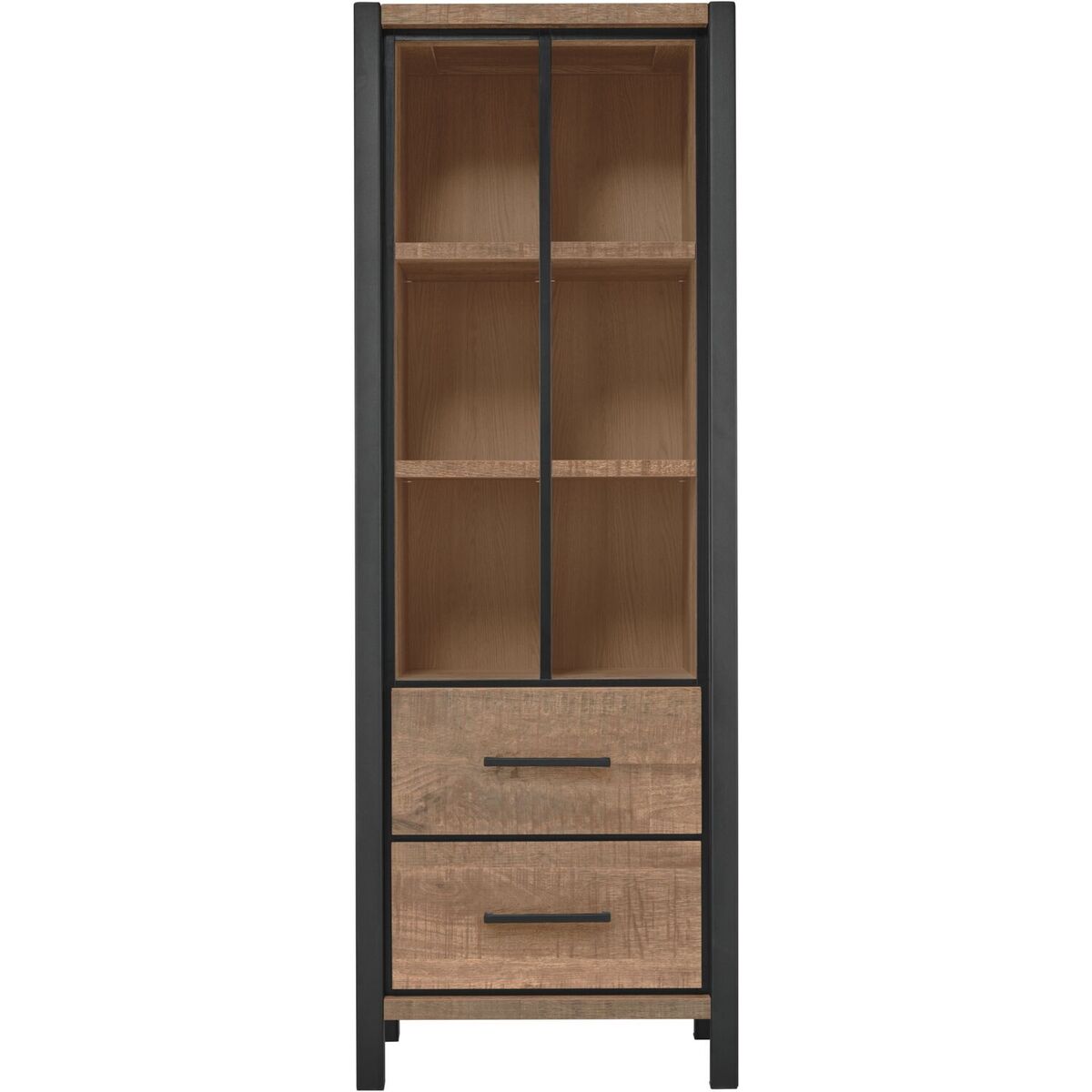 Boekkast Mantera - Bruin - Hout - Modern - Profijt Meubel