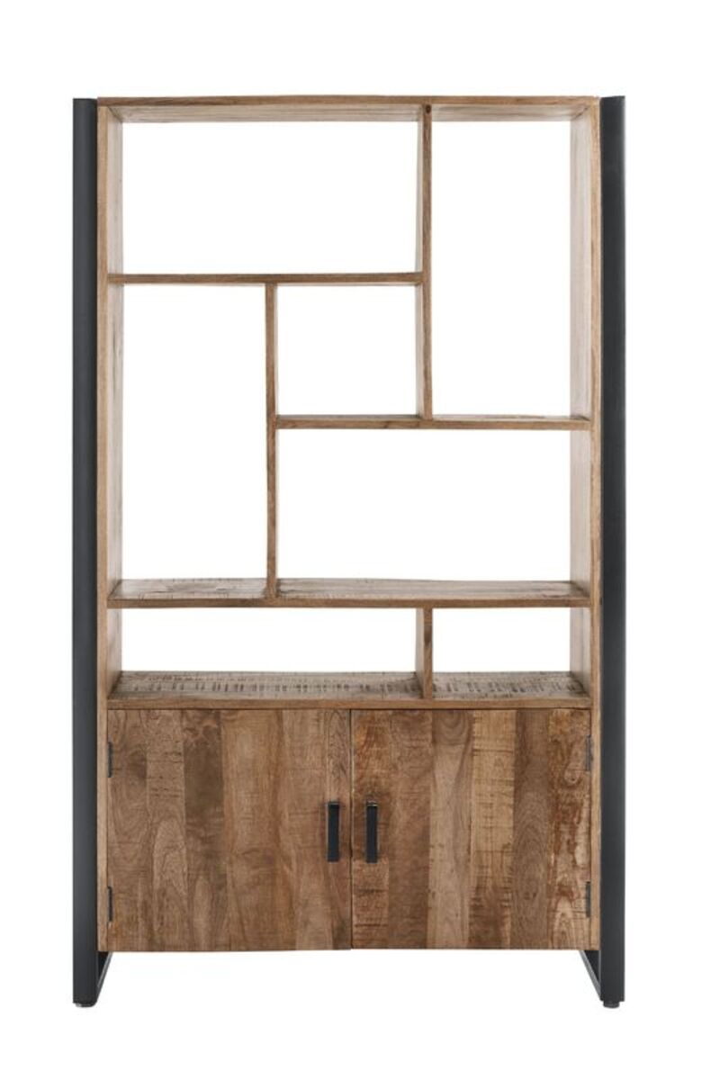 Bergkast Newhaven - Bruin - Hout - Modern - Profijt Meubel